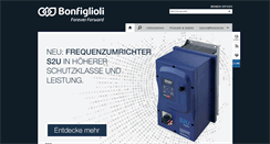 Desktop Screenshot of bonfiglioli.de