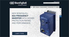 Desktop Screenshot of bonfiglioli.com